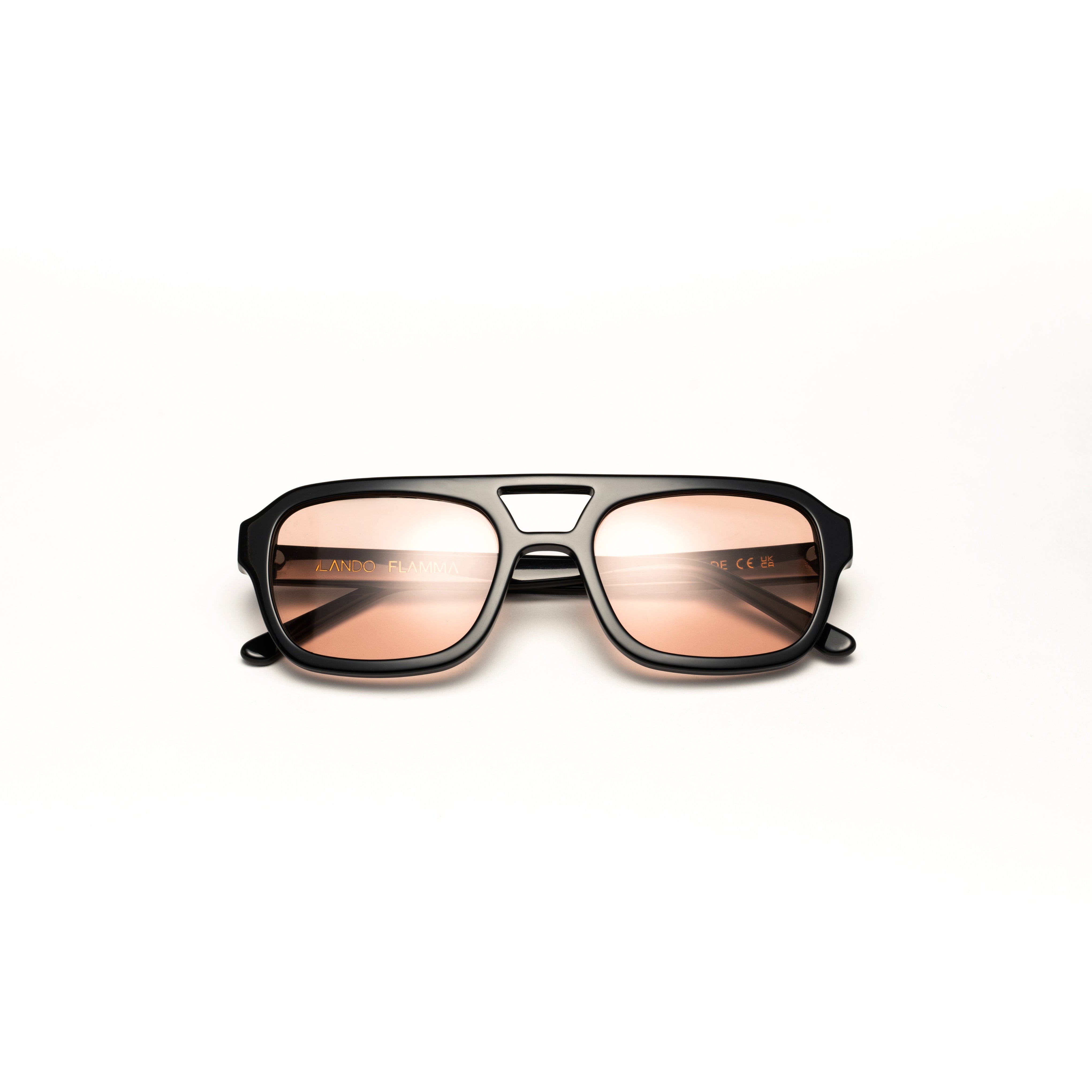 Flamma - Black Orange Premium Sunglasses