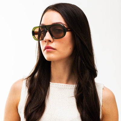Breeze - Olive Premium Sunglasses