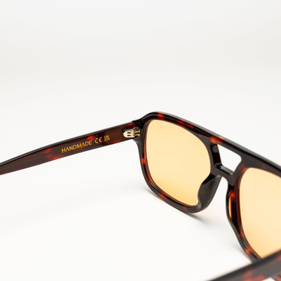 Flamma - Orange Havana Premium Sunglasses