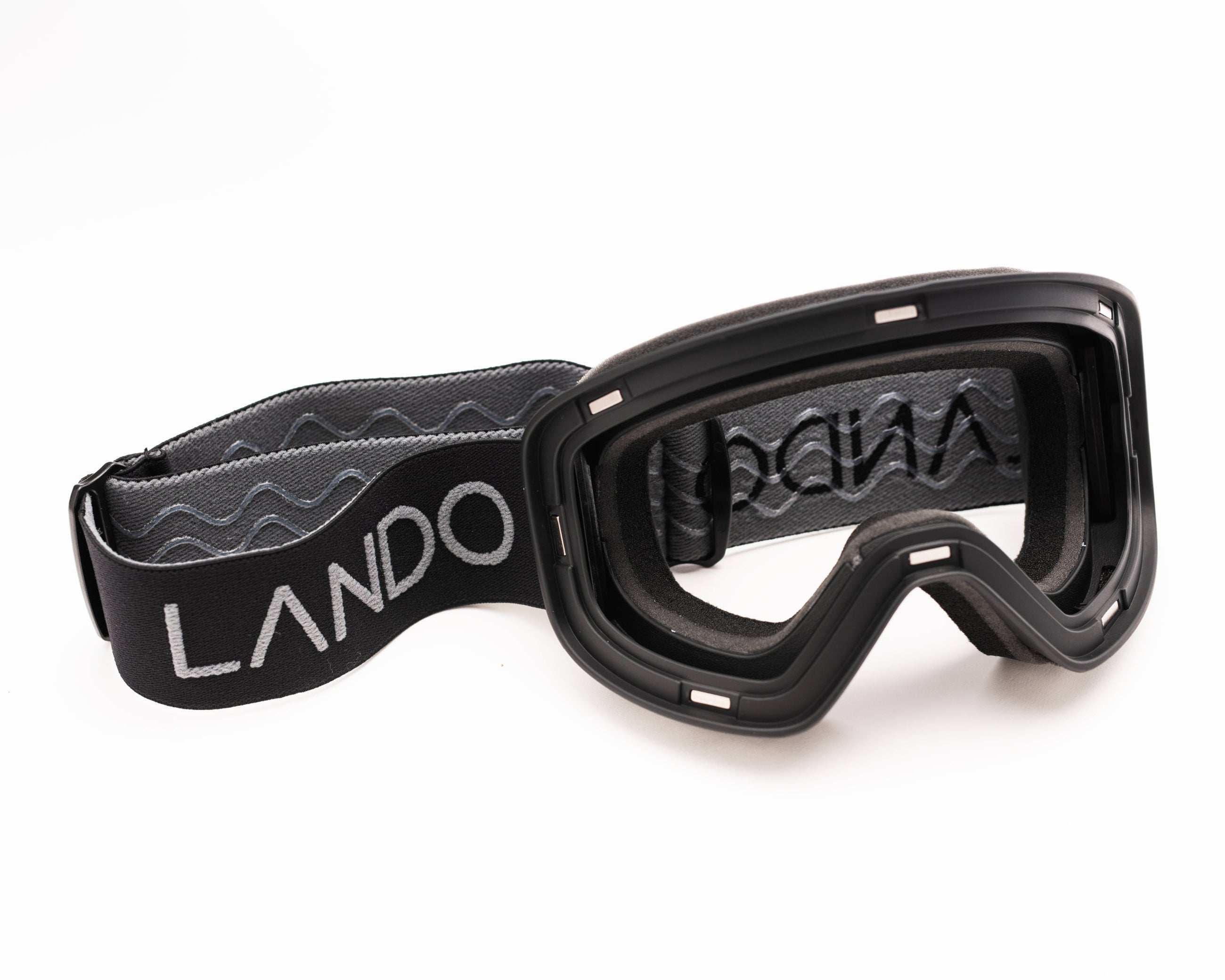 Eclipse Gold - Reflective Ski Goggles