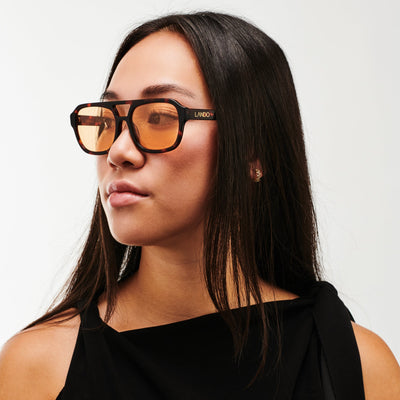 Flamma - Orange Havana Premium Sunglasses