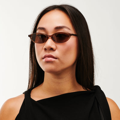 Aurea - Brown Cream Premium Sunglasses for Women