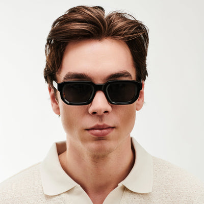 Mentum - Black Leopard Premium Sunglasses for Men