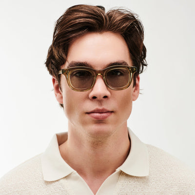 Ignis - Stone Olive Premium Sunglasses