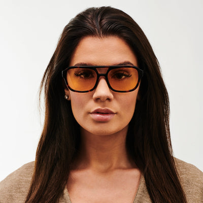 Flamma - Orange Havana Premium Sunglasses