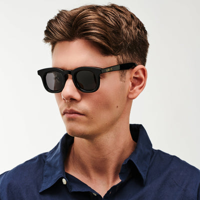 Arcus - Absolute Black Premium Sunglasses for Men